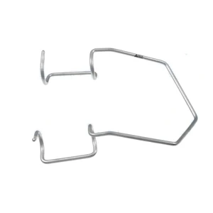 Kratz-Barraquer lid speculum 1 5/8 adult size heavy 14.0mm open wire blades," wing-twist tip 18 20.0 cm (8.0) – surgivalley (003040026)