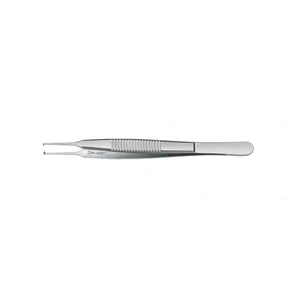 Krefeld conjunctiva forceps 4 standard straight shafts 1x2 teeth flat handle – surgivalley (001212082)