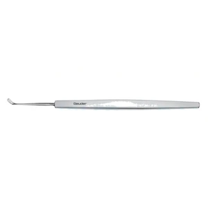 Kuhnt corneal scarifier," "#4 blade flat handle 10.0 cm (4") – surgivalley (999040045)