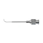 Lacrimal Surgical Cannula Curved Ophthalmic Micro Precision Non Glare Lightweight Grip
