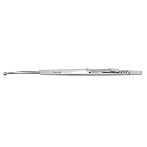 Laqua scleral depressor 5 1.8mm x 3.0mm teardrop shaped tip flat handle 12.5 cm (5.0) – surgivalley (999040649)