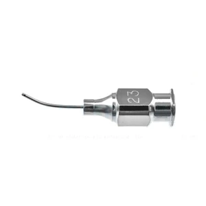 Lewicky cortex extractor cannula 23 gauge curved 0.3mm aspiration port set at 45°" left 13.0mm o – surgivalley (090040011)