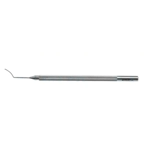 Lewicky cystotome 4 1/2 vaulted shaft 11.0mm from bend to tip," equilateral triangular tip blun 5.0 cm (2") – surgivalley (999040380)