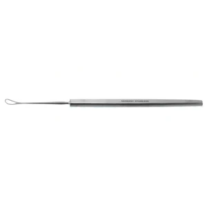 Asa de lente Lewis 5 3/8 grande curvada lisa asa de 6.0mm x 7.0mm mango plano 12.5 cm (5.0)