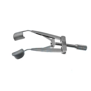 Lieberman lid speculum 2 3/4 pediatric size 10.0mm solid blades," temporal approach," adjustable 10.0 cm (4")