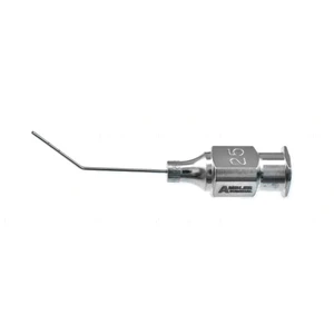 Lin LASIK irrigating cannula 25 gauge angled 10.0mm from bend to tip," two 0.17mm ports at 3.0mm – surgivalley (016040099)