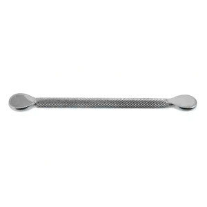 Espátula expressora Livengood 2 7/8 dupla ponta reta pás de 8.0mm de largura cabo redondo 5.0 cm (2")
