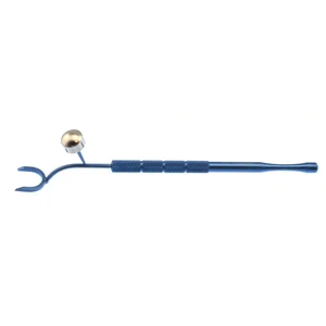 LRI slit lamp gravity marker 5 5/8 used to mark the horizontal axis round handle titanium 12.5 cm ( 12.5 cm (5.0) – surgivalley (999040315)