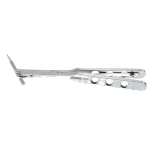 Punch de trabeculectomía Luntz-Dodick, cabeza de 1.0mm de diámetro, punta en forma de bala, mordida de 0.5mm