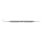 Machat LASIK retreatment spatula 4 3/4double-ended angled 0.6mm wide x 10.0mm long cylindrical