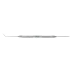 Machat LASIK retreatment spatula 4 3/4double-ended angled 0.8mm wide x 8.0mm long cylindrical