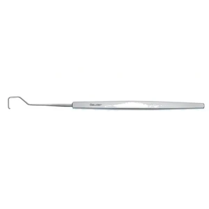 Malbran strabismus hook 5 1/2 9.5mm serrated hook flat handle – surgivalley (005212677)