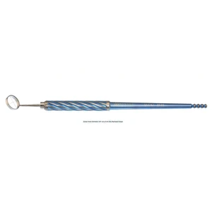 AK/PRK optic zone marker 4 3/4 9.50mm diameter with cross hairs," Bores titanium handle 10.0 cm (4") – surgivalley (999040511)