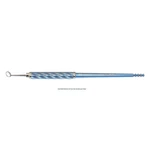 Capsulorhexis Optische Zone Marker 4 3/4" 5,50 mm Durchmesser mit Fadenkreuz, Bores Titan-Griff 1 10,0 cm (4")
