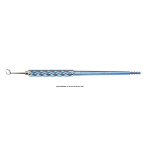 capsulorhexis optic zone marker 4 3/4 5.50mm diameter with cross hairs," Bores titanium handle 1 10.0 cm (4")