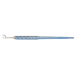 capsulorhexis optic zone marker 4 3/4 6.50mm diameter with cross hairs," Bores titanium handle 1 10.0 cm (4") – surgivalley (999040517)