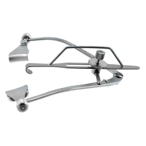 Maumenee-Park lid speculum 3 1/8 adult size 14.0mm solid blades with locking screws and canthu 20.0 cm (8.0) – surgivalley (010040006)