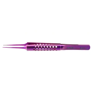 Maumenee tying forceps 4 straight. 6.0mm TC dusted concave tips lightweight round handle titanium – surgivalley (001212612)