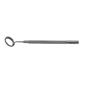 Medidor de graus Mendez 4", face chanfrada, diâmetro interno de 11.7mm, mede de 0-360º em incrementos de 5º, anel montado a 0º, fixação de 36 pontos, cabo redondo