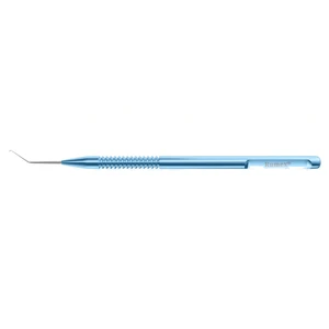 Microfinger phaco chopper 4 3/4 angled shaft," ambidextrous round handle titanium 10.0 cm (4") – surgivalley (101040002)