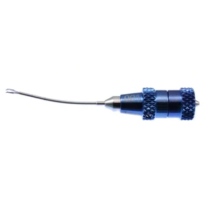 MICS capsulorhexis forceps tip 2 23 gauge 360° rotatable, slightly curved shaft 1.75mm grasping tips titanium for use with MICS handle #9910T – surgivalley (001212821)