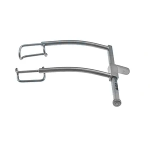 Murdoch lid speculum 2 1/4 adult size 14.0mm closed wire blades," nasal approach 24.0mm blade s 10.0 cm (4") – surgivalley (010040066)