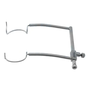 Murdoch-Slade femtosecond laser lid speculum 2 3/4 adult size 20.0mm open wire blades," nasal a 10.0 cm (4") – surgivalley (010040067)