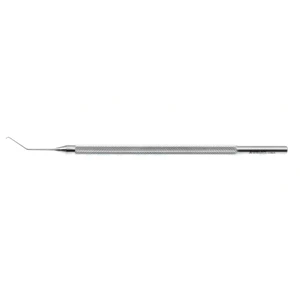 Nagahara nucleus chopper 4 1/2 angled 45°" shaft 10.0mm from bend to tip 1.25mm tip 60°" flat in 5.0 cm (2") – surgivalley (999040222)