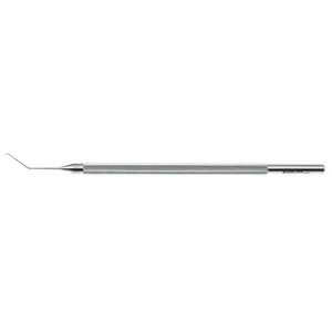 Nagahara nucleus chopper 4 1/2 angled 45°" shaft 10.0mm from bend to tip 1.25mm tip 60°" flat in 5.0 cm (2") – surgivalley (999040086)