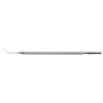 Nichamin II phaco quick chopper 4 1/2 vaulted shaft 10.0mm from bend to tip," wedge-shaped cutt 5.0 cm (2")