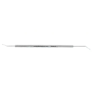 Picador e espátula de núcleo Nichamin "&" 5 1/2 dupla extremidade," ponta do picador em forma de cunha e espátula 0.5mm 5.0 cm (2")