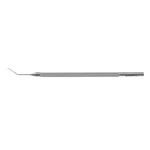 Nichamin quick chopper 4 1/2 angled shaft 10.0mm from bend to tip," wedge-shaped cutting edge f 5.0 cm (2")