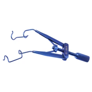 Ong glaucoma lid speculum 12.5mm blades for use in the right eye," nasal approach," adjustable th