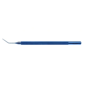 Pisacano nucleus rotator 4 1/2 angled shaft 10.5mm from bend to tip flat blunt," disc-shaped ve 5.0 cm (2") – surgivalley (128040003)