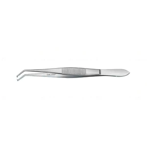 Remky Tissue Forceps 1x2 Teeth Angled 10.8 cm (4.2) – surgivalley (001212464)