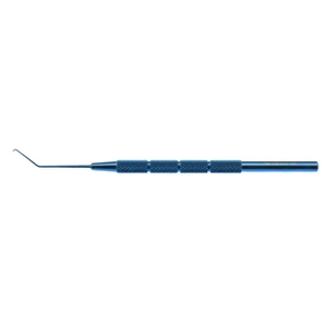 Rosen phaco chopper 4 3/4 angled 1.0mm tip 0.4mm diameter round handle titanium 10.0 cm (4") – surgivalley (101040005)