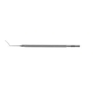 Rototec nucleus manipulator 4 3/4 angled shaft 12.0mm from bend to tip," disc-shaped tip round " 10.0 cm (4") – surgivalley (128040001)