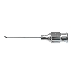 Rubman-Katzin posterior capsule polisher cannula 22 gauge 0.3mm inside facing port opening," san – surgivalley (016040187)