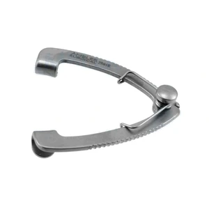 Sauer lid speculum 1 3/8 infant size 4.0mm solid blades 18.0mm blade spread," nasal approach 2.5 c 20.0 cm (8.0) – surgivalley (010040079)