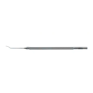 Sharvelle side port nucleus splitter 4 3/4 vaulted shaft 8.0mm from bend to tip angled 45°"," y-" 10.0 cm (4") – surgivalley (205040001)
