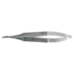 Shepard II linseholdetang 4 3/4" buede skafter 0.5mm kærvspids fladt fjederhåndtag med lås