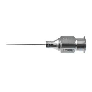 Simcoe suturing needle 30 gauge straight sharp," beveled tip with suturing hole 17.0mm overall l – surgivalley (174040002)
