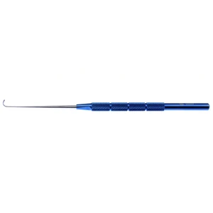 Stevens tenotomy hook 4 7/8 curved 6.5mm blunt hook round handle titanium – surgivalley (002211637)