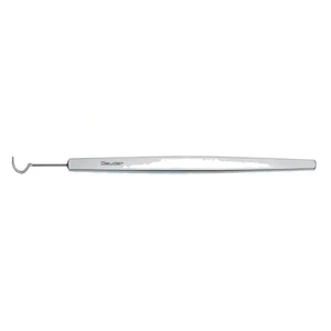 Stromal channel probe," bent to the right flat handle – surgivalley (009040028)