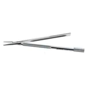 Swiss blade breaker and holder 4 3/4conical 13.0mm jaws 10.0 cm (4") – surgivalley (177040001)