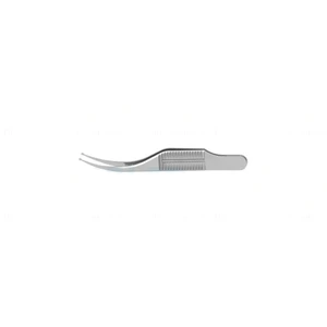 Szurman DMEK preparation forceps 3 curved shafts smooth round tips flat handle – surgivalley (001212283)