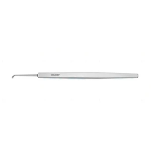 Szurman DMEK preparation scraper 4 5/8 curved 4.0mm lower blunt blade 1.5mm rounded sharp tip " 20.0 cm (8.0) – surgivalley (002040239)