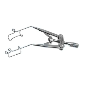 Tanna-Lieberman lid speculum 3 1/8 adult size 15.0mm closed wire blades with suture ancor post 20.0 cm (8.0) – surgivalley (010040129)