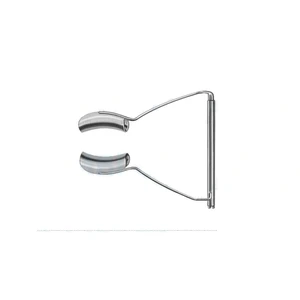 Thomas-Neuhann lid speculum 1 1/2 adult size 15.0mm solid blades," nasal approach," adjustable b 5.0 cm (2") – surgivalley (010040010)