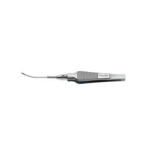 Thomas-Nuehann DSEAK 镊钳 3 7/8" 21号 弯曲杆身 0.12mm 1x2齿 扁平挤压手柄 – surgivalley (001213422)